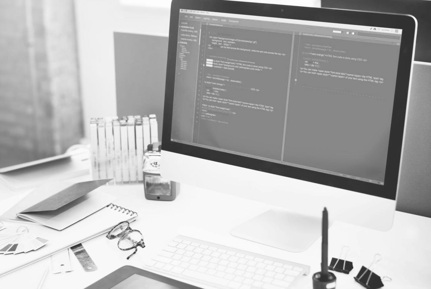 Team collaboration on website design project